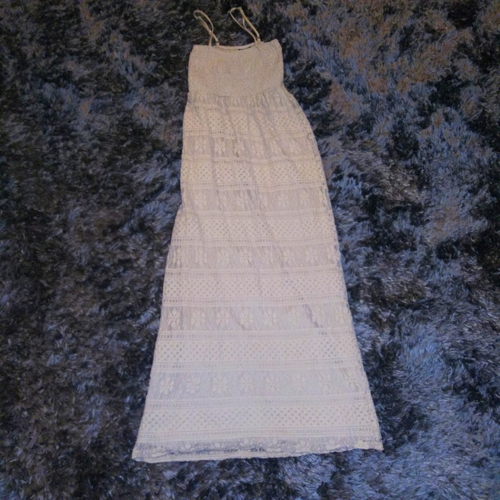 Crochet maxi dress